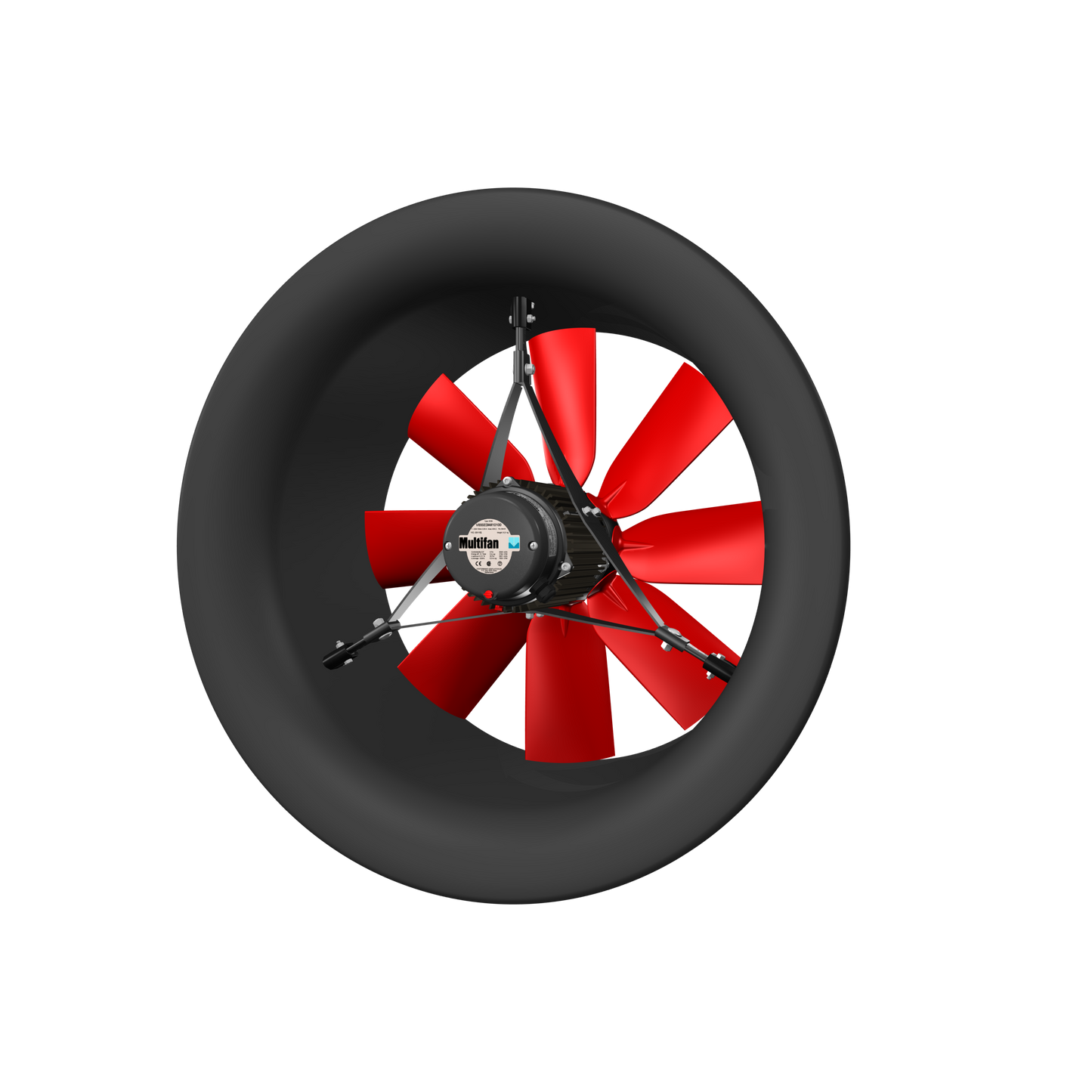 Vostermans High Pressure Fan, 63cm, 3 phase fan, 1650W, 19100 m3/h