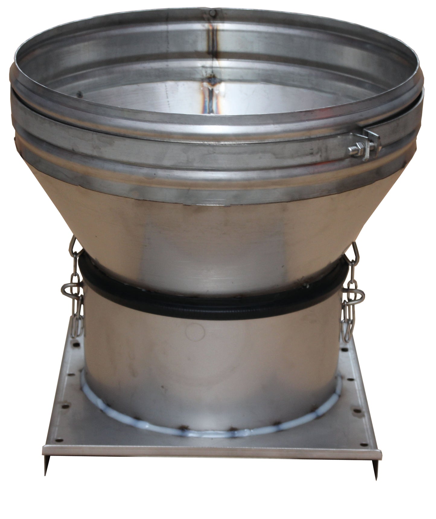 Silo funnel, sst (AISI 304), Ø 450 mm, for Trevira Silo 60mmm