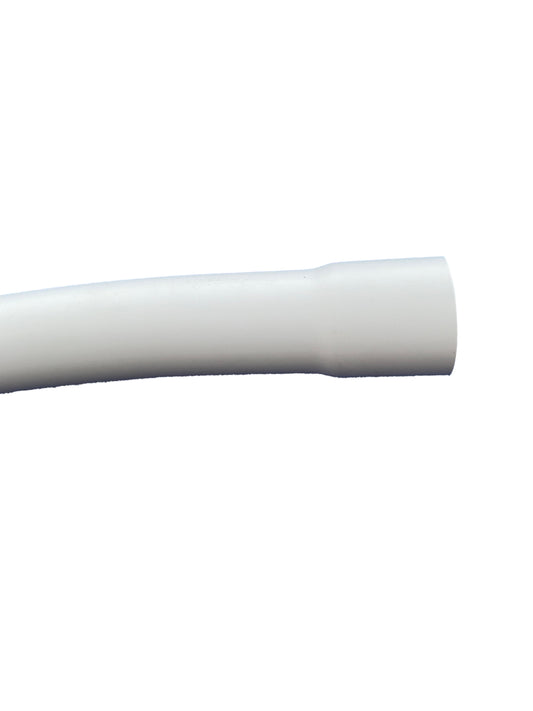 PVC pipe bend 45° long, 89mm