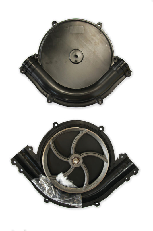 90° corner, Cast Iron Wheel, for 60mm piping