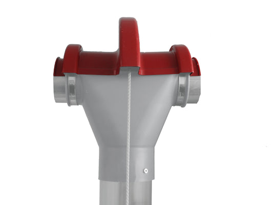 Cover red, plastic 60mm