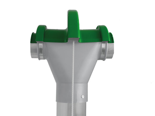 Cover green, plastic 60mm