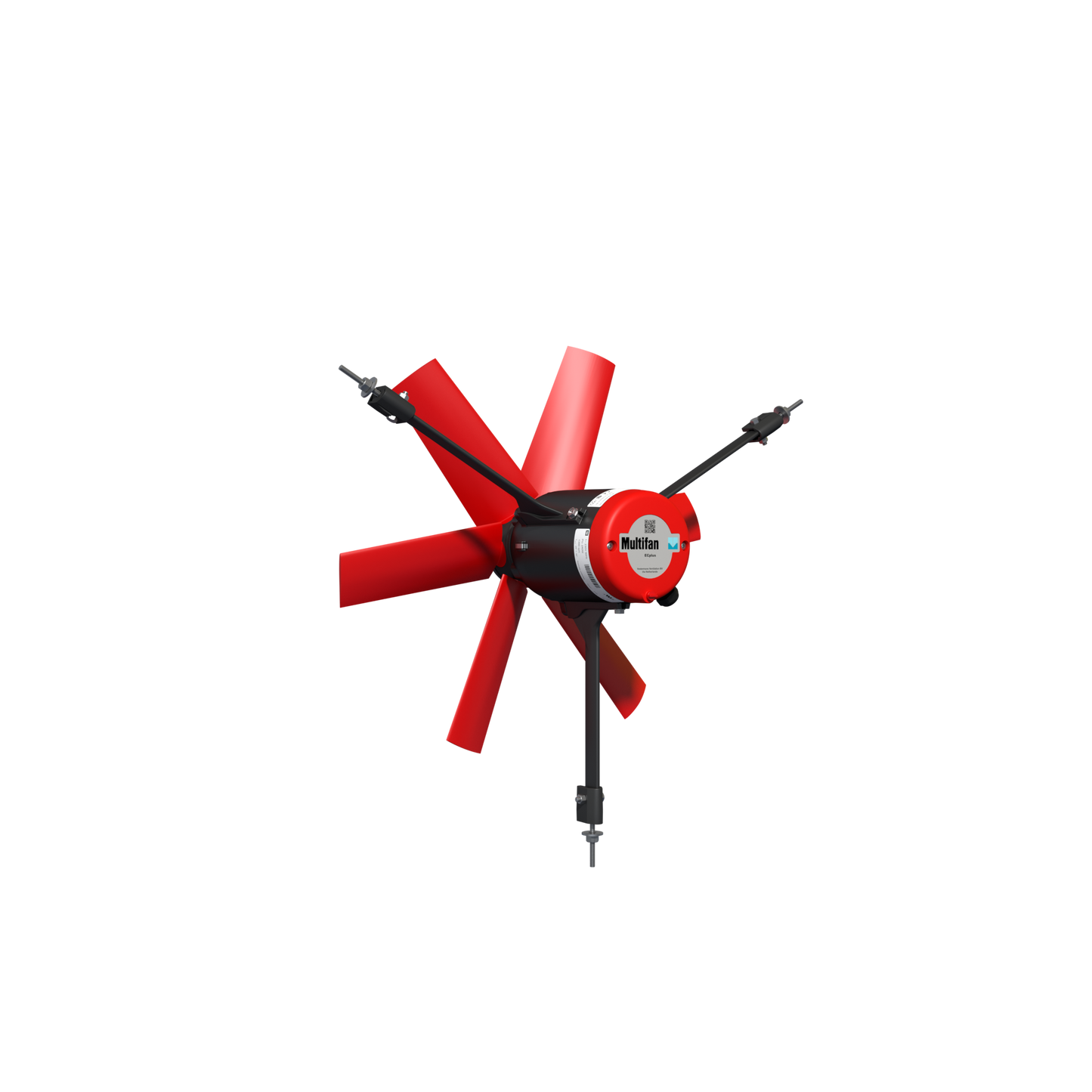 Vosterman Tube Mounting Fans, 50cm, 3phase, 8600 m3/h, 410W