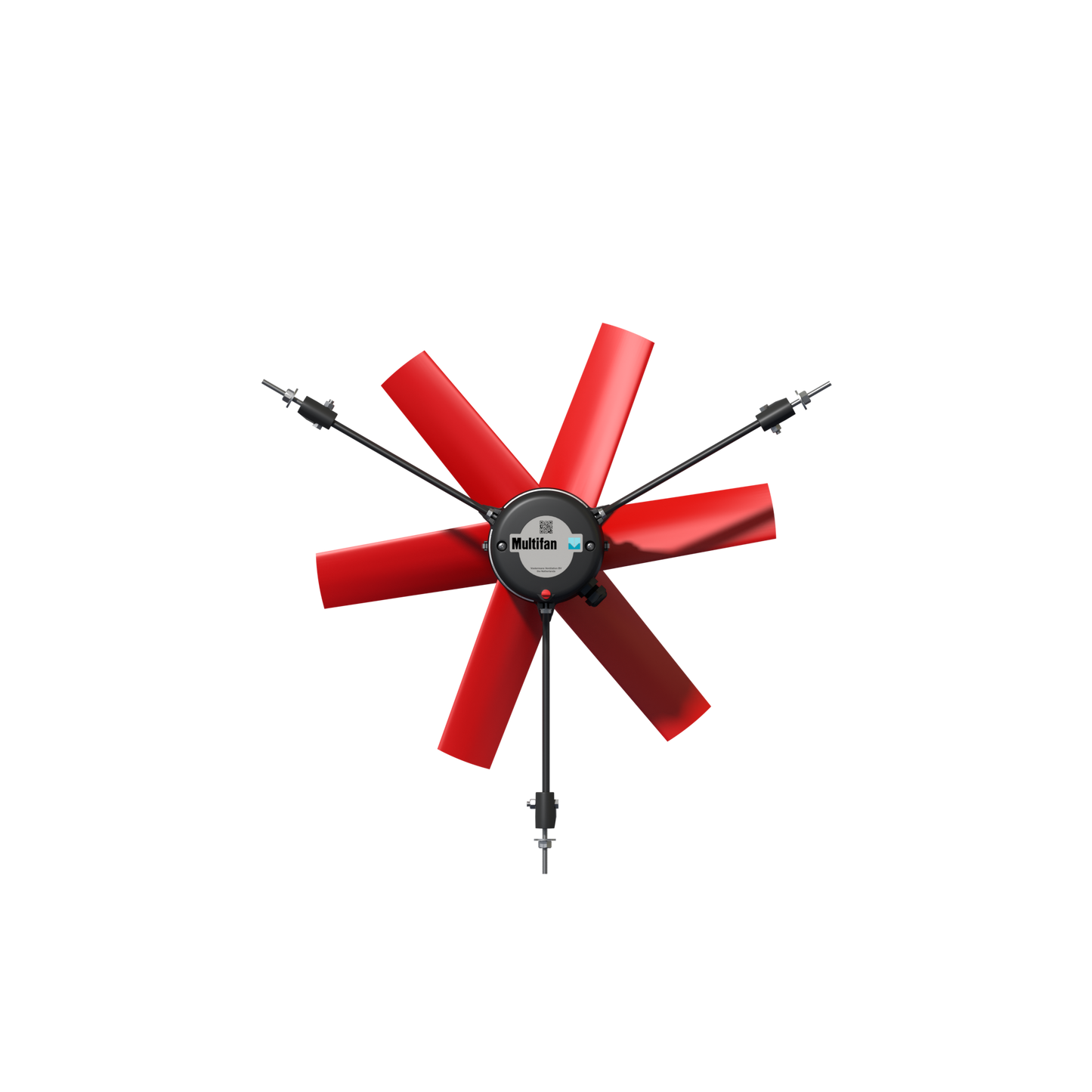 Vosterman Tube Mounting Fans, 56cm, Single phase, 8350m3/h, 280W
