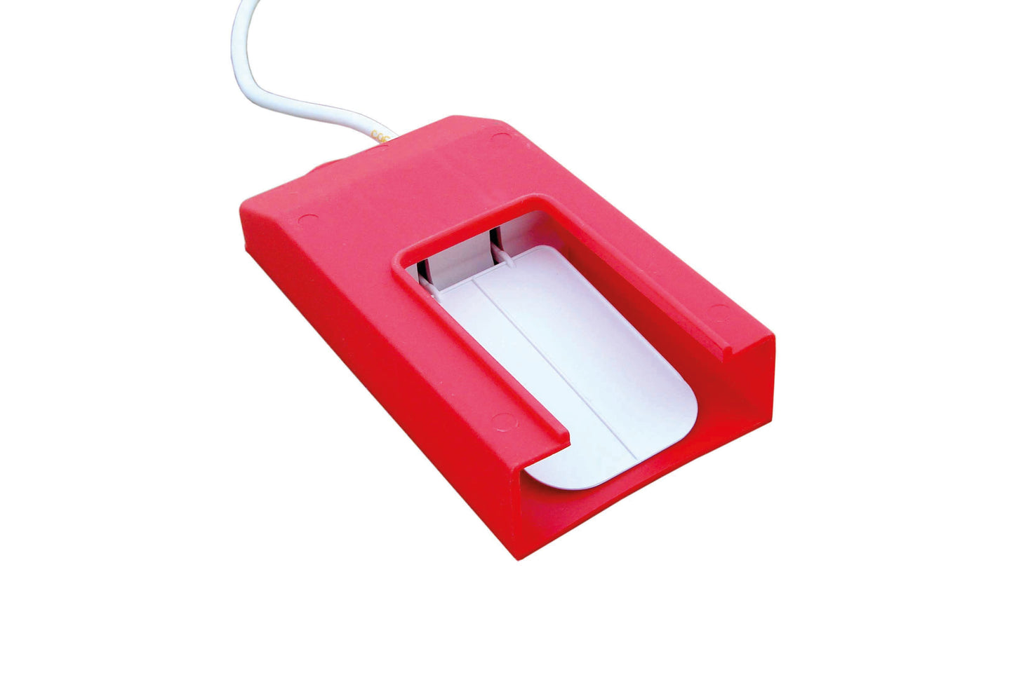 Mechanical limit switch in plastic housing, 220V, red