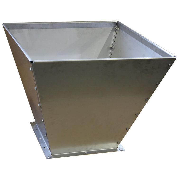 350 ltr. container, sst (AISI 304) 60mm