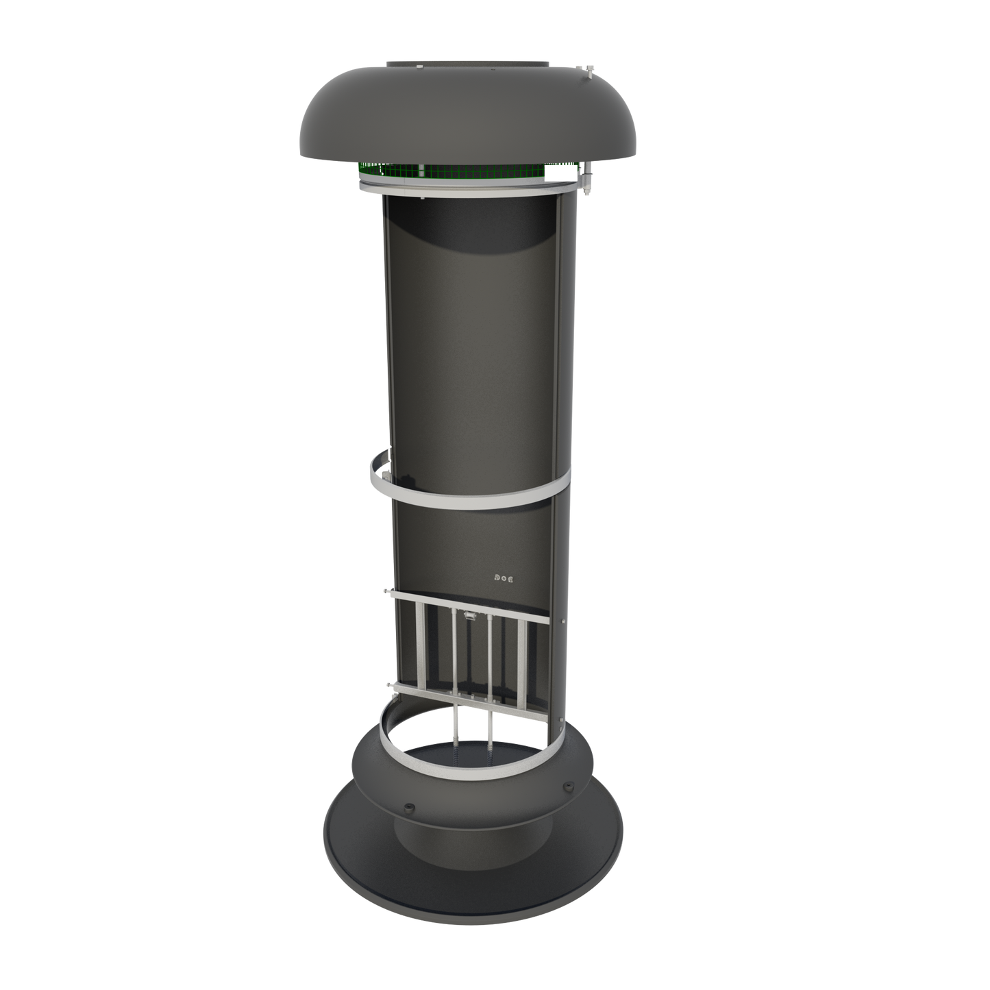 63cm Inlet Chimney 1m