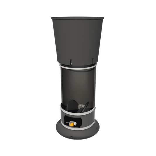 63cm Exhaust Chimney 1m