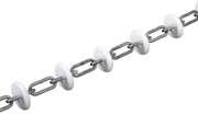 Conveyor chain PLUS, disc Ø 42 mm, galvanised 60mm. Quantity in metres