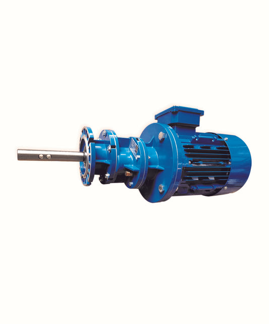 Gear motor NN101 M090S4, 1.1 kW, 370 rpm, 89mm