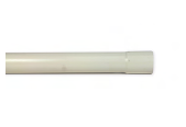PVC pipe 75mm without clamping slot.
